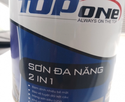 SƠN SẮT MẠ KẼM SƠN BẢNG HIỆU HÀNG RÀO SƠN TOPONE